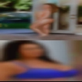 Naked black woman pain