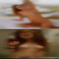 Giving horny woman pleasure