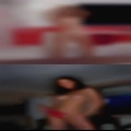Nude women having wellingtons